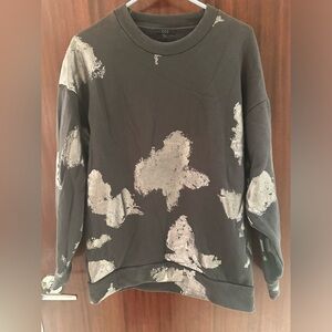 COS Silver and Grey sweatshirt Size small